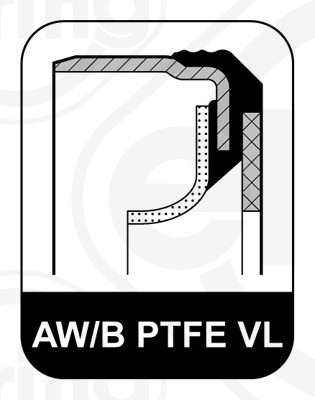 ELRING Wellendichtring, Kurbelwelle